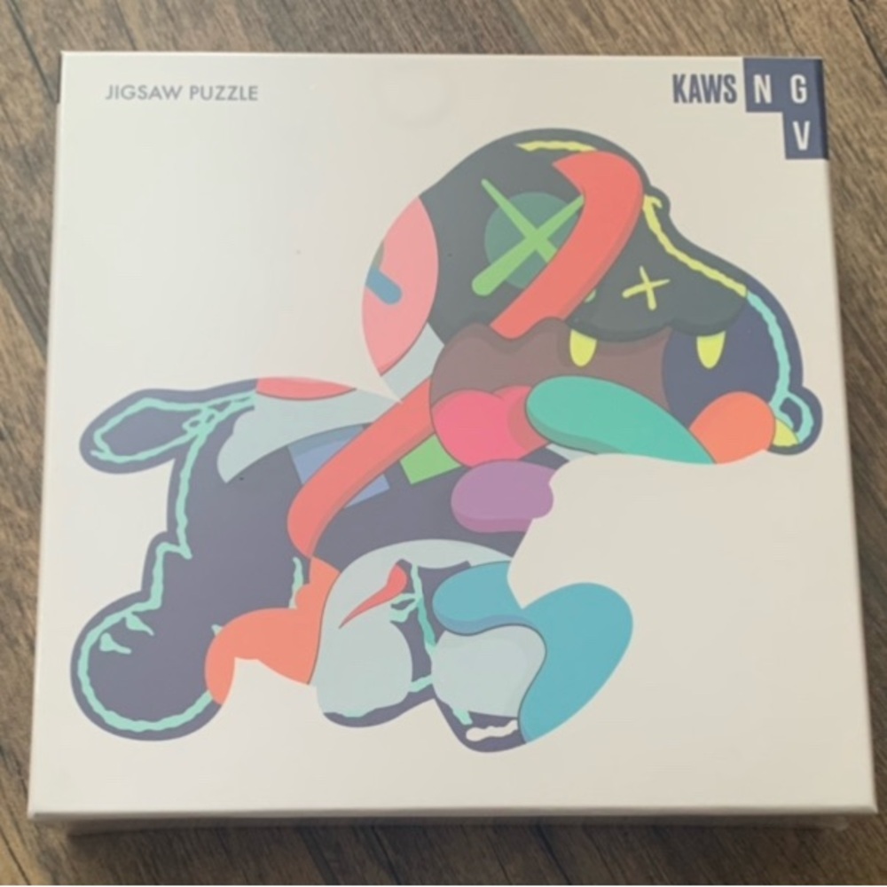 KAWS NGV Stay Steady Jigsaw Puzzle 1000pc Puzzle